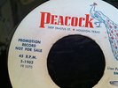 RARE  ABNER JAY MY MULE & DON'T MESS WITH ME BABY PEACOCK 5-1902 R&B 45 Record
