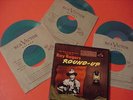 RARE, 1949 ROY ROGERS, BOX SET {GREEN VINYL 45's}, 