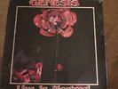 Genesis Live in Montreal 3 LP Rare Colored Vinyl