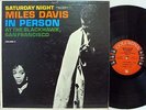 MILES DAVIS - Saturday Night At the Blackhawk, San Francisco, Vol 2 LP (