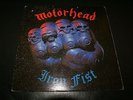 MOTORHEAD IRON FIST 1ST PRESS LP VG+/VG+ W/INSERT SRM 1 4042 Vinyl 1982 Record