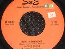 JACKIE SHANE “In My Tenement/Comin Down” R&B NORTHERN SOUL listen to both sides