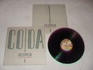 LED ZEPPELIN CODA ORIGINAL 1982 UK EMBOSSED GATEFOLD VINYL LP SWAN SONG EX/EX