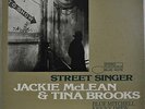 Jackie McLean Tina Brooks Street Singer Japan Blue Note LP King GXF 3067 Insert
