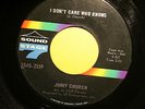 JIMMY CHURCH No Soul 45rpm I Don't Care Who Knows b/w Right On Time LISTEN