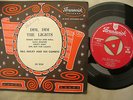 BILL HALEY / COMETS EP DIM DIM THE LIGHTS brunswick OE 9129 tri centre 45 rpm ep