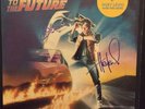 BACK TO THE FUTURE LP AUTOGRAPHED By Huey Lewis And Bill Gibson (1985)