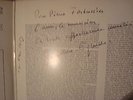 RARE JACQUELINE EYMAR BRAHMS + WORDS AND AUTOGRAPH