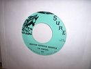 THE VIRTUES  Guitar Boogie Shuffle/ In Orbit SURE 1ST LABEL 1959 45 ROCK N ROLL+