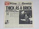 JETHRO TULL Thick As A Brick  UK CHRYSALIS  Vinyl 12 LP 1972  Newspaper Cover