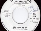 Northern Soul Original - Roy Hamilton - You Shook Me Up (Promo)- Listen