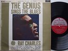 RAY CHARLES The Genius Sings The Blues UK 1st Original LONDON Press 1961 RARE