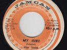 Reggae 45 - Slim Smith/Leroy Wallace - My Girl/Rob-Oil - Jam Can - VG+ mp3