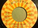 * CHUCK WOOD Seven Days Too Long/Soul Shingaling NORTHERN SOUL Roulette 45 Hear