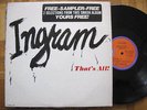 INGRAM THAT'S ALL +I DON'T WANT TO BE ALONE 1977 DISCO SOUL SAMPLER PROMO 12