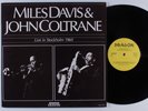 MILES DAVIS & JOHN COLTRANE Live in Stockholm 1960 DRAGON 2xLP NM sweden