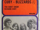 CUBY & BLIZZARDS: You Don't Know / Richard Cory 45 (Netherlands, PS, sm tear on