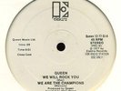 QUEEN We Will Rock You/We Are the Champions ELEKTRA US 12-inch NM PROMO *