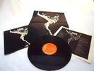 DAVID BOWIE THE MAN WHO SOLD THE WORLD 1st UK POSTER + INNER LP 1971 RARE 1E/1E