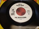 The Hesitations You'll Never Know / You Can  DJ Promo 45 Near Mint northern soul