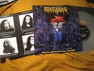 FLESHCRAWL descend into the absurd CLEAR VINYL LP entombed utumno authorize