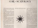 COIL Scatology LP 10 Track With Inner No Postcard On The Sleeve  UK Force And Fo