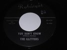 The Glitters: You Don't Know / Lighten - Up Slim 45 - DooWop