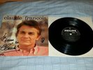 Claude François disque dédicacé