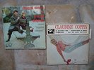 DEUX EP CHANTAL SIMON & MICHEL DELPECH - COPAINS CLOPANT - CLAUDINE COPPIN