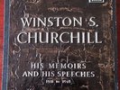 WINSTON CHURCHILL HIS MEMOIRS & SPEECHES 1918-1945 12-LP BOX SET DECCA (1964)