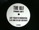The KLF Last Train To Trancentral  PROMO COPY - KLF 008X 12'' LP Vinyl Record