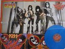 KISS - Sonic boom / US LP   Blue vinyl    Poster