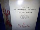 @33CX 1288 *B/G *JOHANNA MARTZY* BACH: UNACCOMPANIED VIOLIN SONATAS NOS.5 & 6*