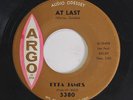 ETTA JAMES: At Last / I Just Want To Make Love To You 45 rare Soul