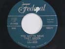 LULA REED: You Gotta Have That Green / Know What You're Doing 45 (sm label tear