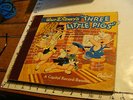 1949 record: WALT DISNEY'S THREE LITTLE PIGS w/ book, Don Wilson & original cast