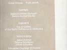 RARE 1984 ARVO PART/KEITH JARRETT/G. KREMER/ A. SCHNITTKE ECM LP : TABULA RASA