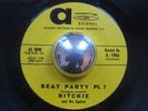 RITCHIE & THE SQUIRES rare Beat Party surf garage tittyshaker instro 45 LISTEN