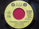 ARTHUR JACKSON   PHILOSOPHY OF CHOPP FUNK A.J.'S RECORDS  RARE FUNK SOUL 45 EX
