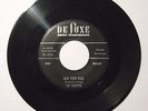 RARE DOO WOP 45 THE CHANTERS  ROW YOUR BOAT / STARS IN THE SKIES DE LUXE 6166