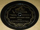 78rpm Jazz Victor 20405 - JELLY ROLL MORTON'S RED HOT PEPPERS Someday Sweetheart