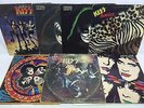 Kiss LP Vinyl Record Lot: Asylum Destroyer Animalize Rock and Roll All Over +++