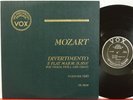 VOX/DF DL 6030 Pasquier Trio, Mozart Divertimento for String Trio K. 563