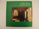 Nick Drake - Five Leaves Left Lp (Island Records 1972) mit pinkem Label