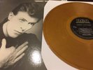 David Bowie HEROES TRANSPARENT GOLD DUTCH VINYL LP. New.