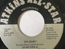 RARE DETROIT MODERN SOUL 45/ STAR FIRE & ATKINS ALL-STARS 