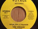 THE VIKINGS xover sweet soul 45 Never Seen A Stranger / Heartaches   Voyage VG+