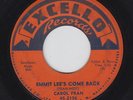 Carol Fran 45rpm Excello 2156 Knock, Knock/Emmit Lee's Come Back Northern Soul