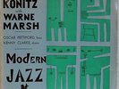 LEE KONITZ WITH WARNE MARSH ON VERSAILLES MONO DEEP GROOVE FLAT EDGE