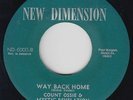 Funk Jazz Islands 45 - Count Ossie - Way Back Home - New Dimension - VG++ mp3